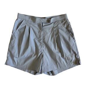 Vintage 1990s Converse Golf Tennis High waisted Shorts Blue Polyester Women's